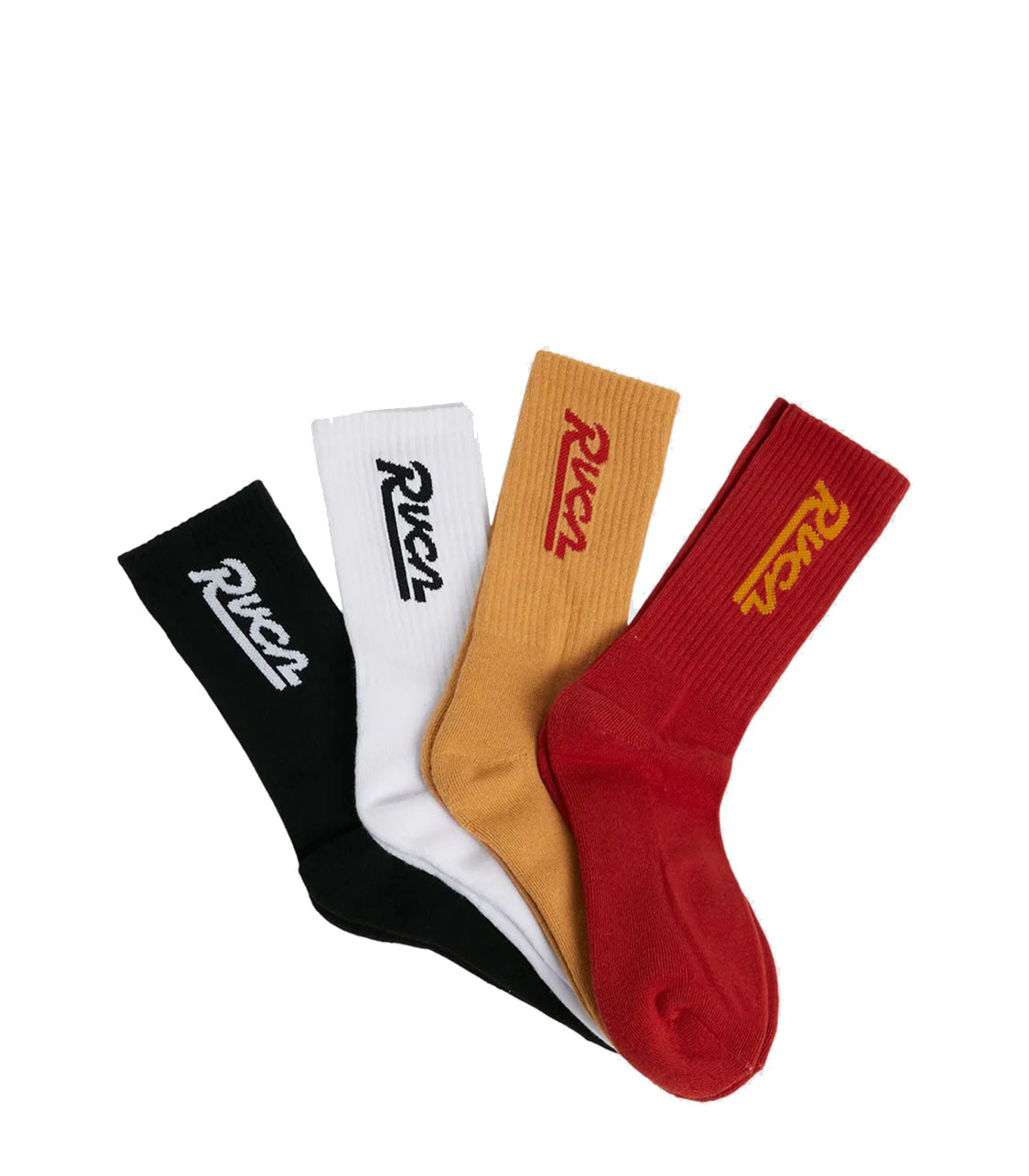 Rvca Seasonal Sock 4 Pack Accessories
