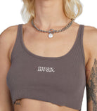 RVCA Old Rvca Cropped Tank Shirt