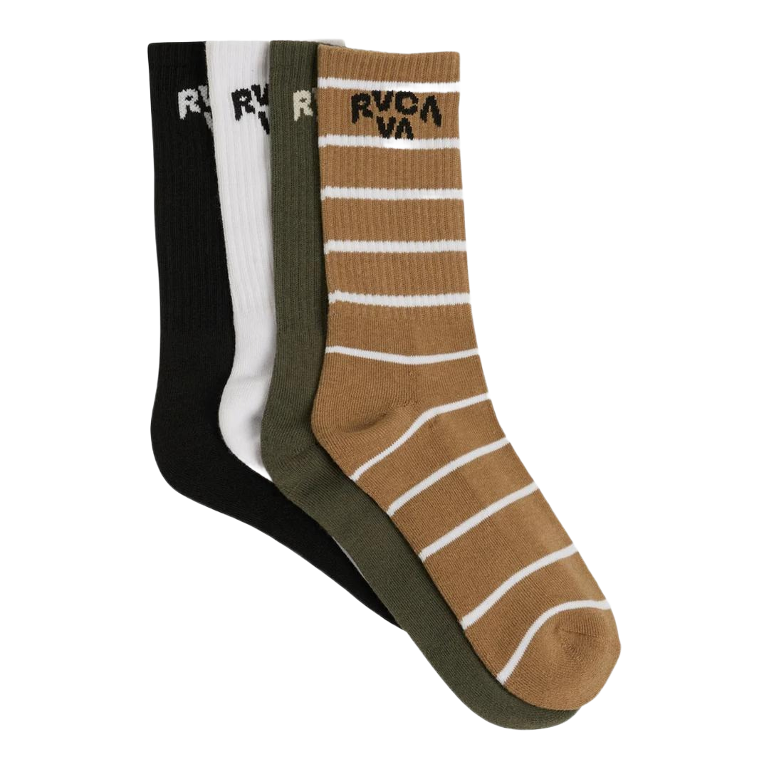 RVCA Rvca S Sock 4 Pack Socks