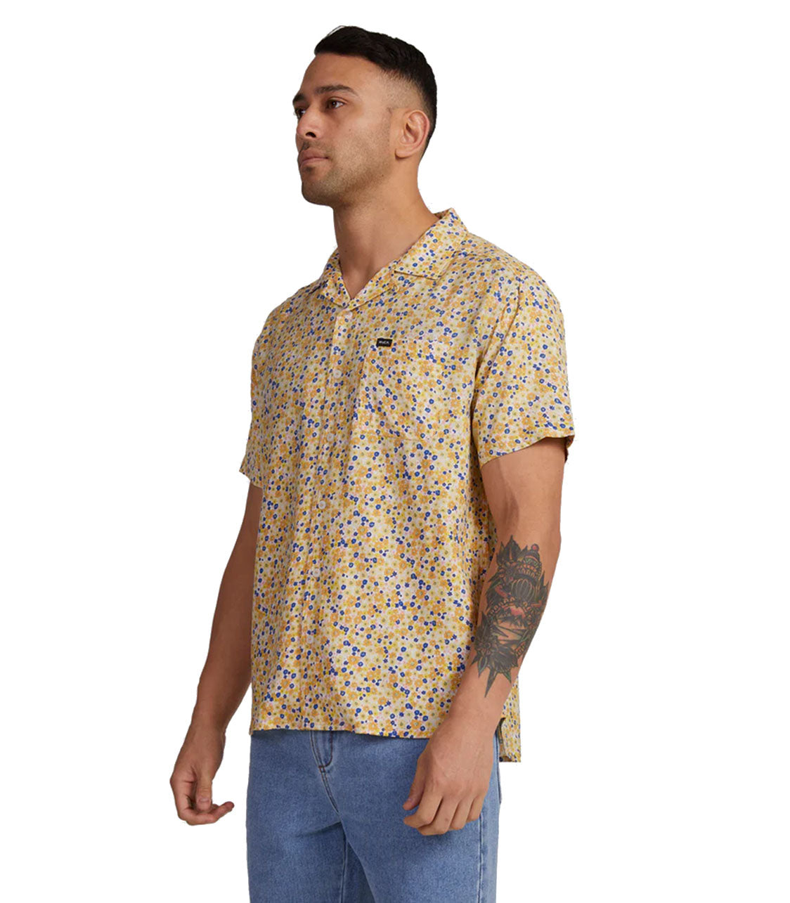 RVCA Ground Cover Ss Shirt Shirt