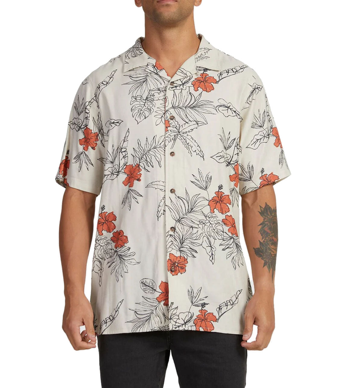 RVCA Hand D Ss Shirt Shirt