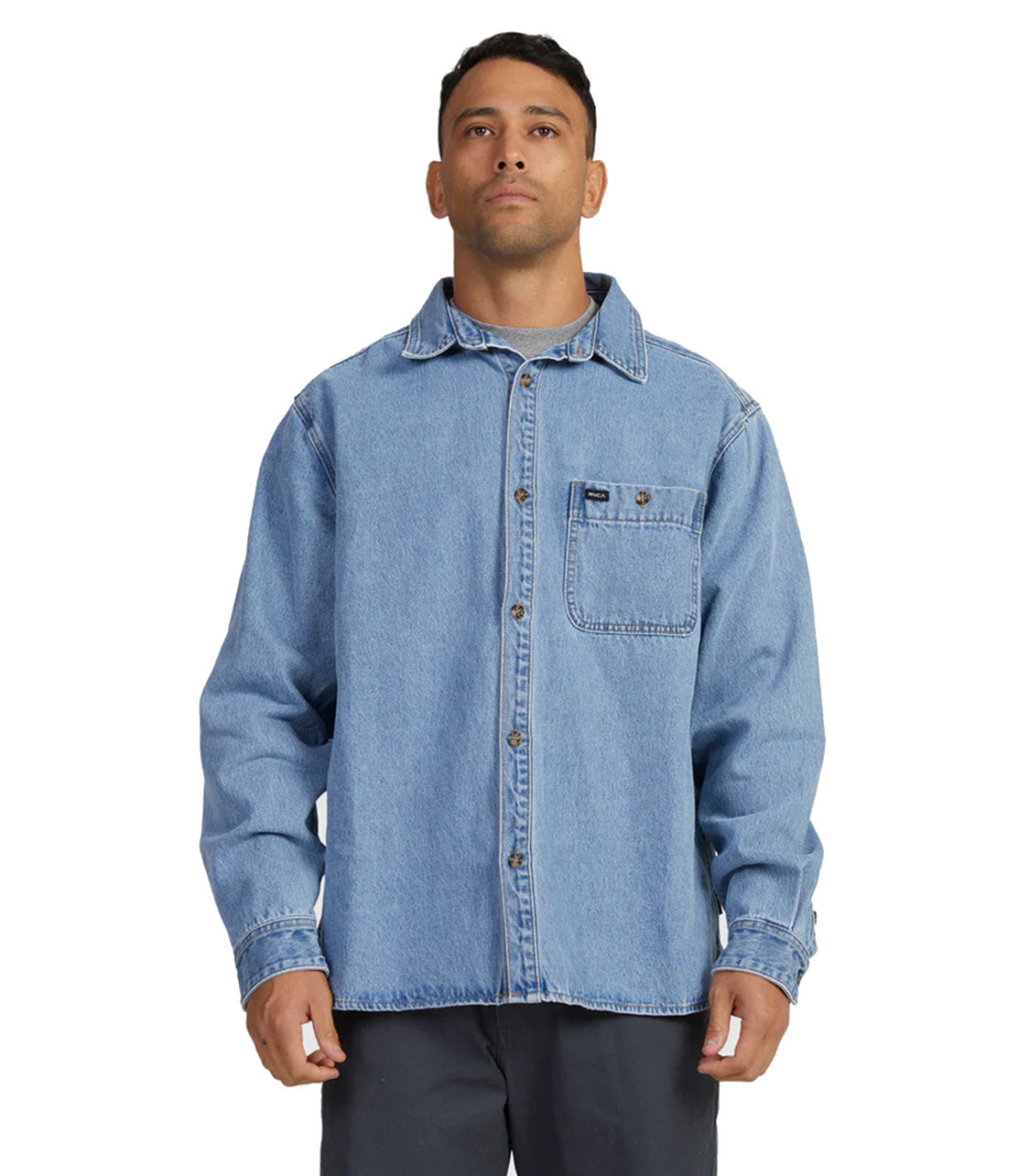 Wide Load Denim Ls Shirt Shirt