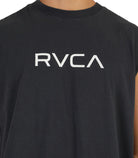 RVCA Big Rvca Washed Tees Blk Shirt