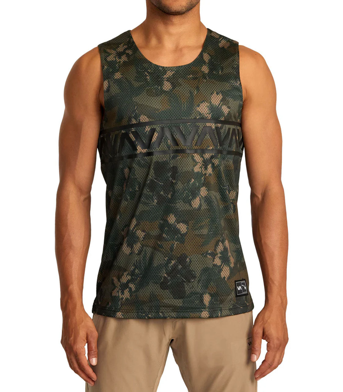 RVCA Hawaii Taro Mesh Tank Top  Mens