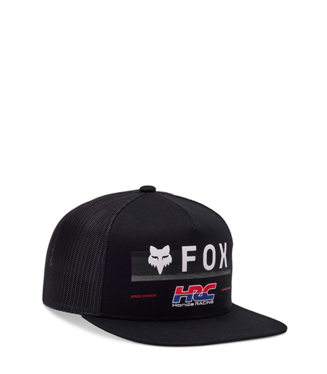 Fox X Honda Snapback Hat Head Gear Black US:OS - Main Image