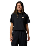 COLUMBIA SPORTSWEAR Cove Beach Woven Cropped Short Sleeves Shirt