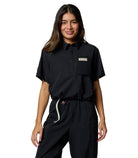 COLUMBIA SPORTSWEAR Cove Beach Woven Cropped Short Sleeves Shirt
