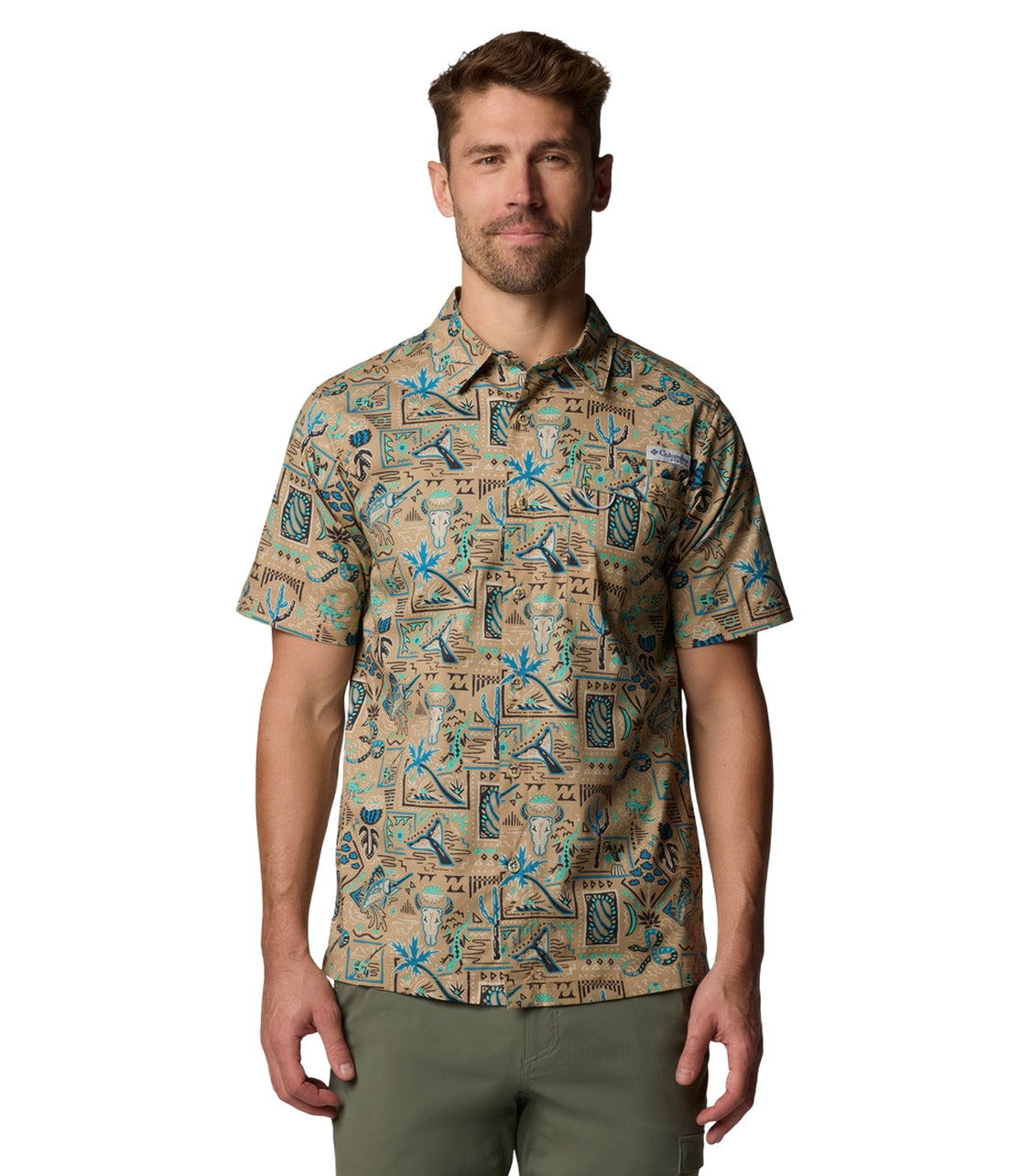 Wild Cast Camp Shirt Short Sleeves Shirt