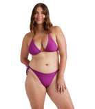 BILLABONG Tanlines Multi Tri Bikini Top Womens