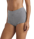 ROXY Gingham Shorty Bikini Bottom