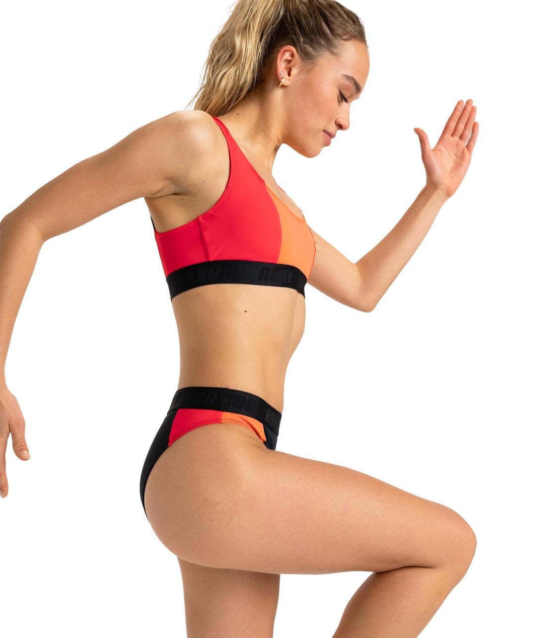 ROXY Roxy Active Colorblock Top Bikini