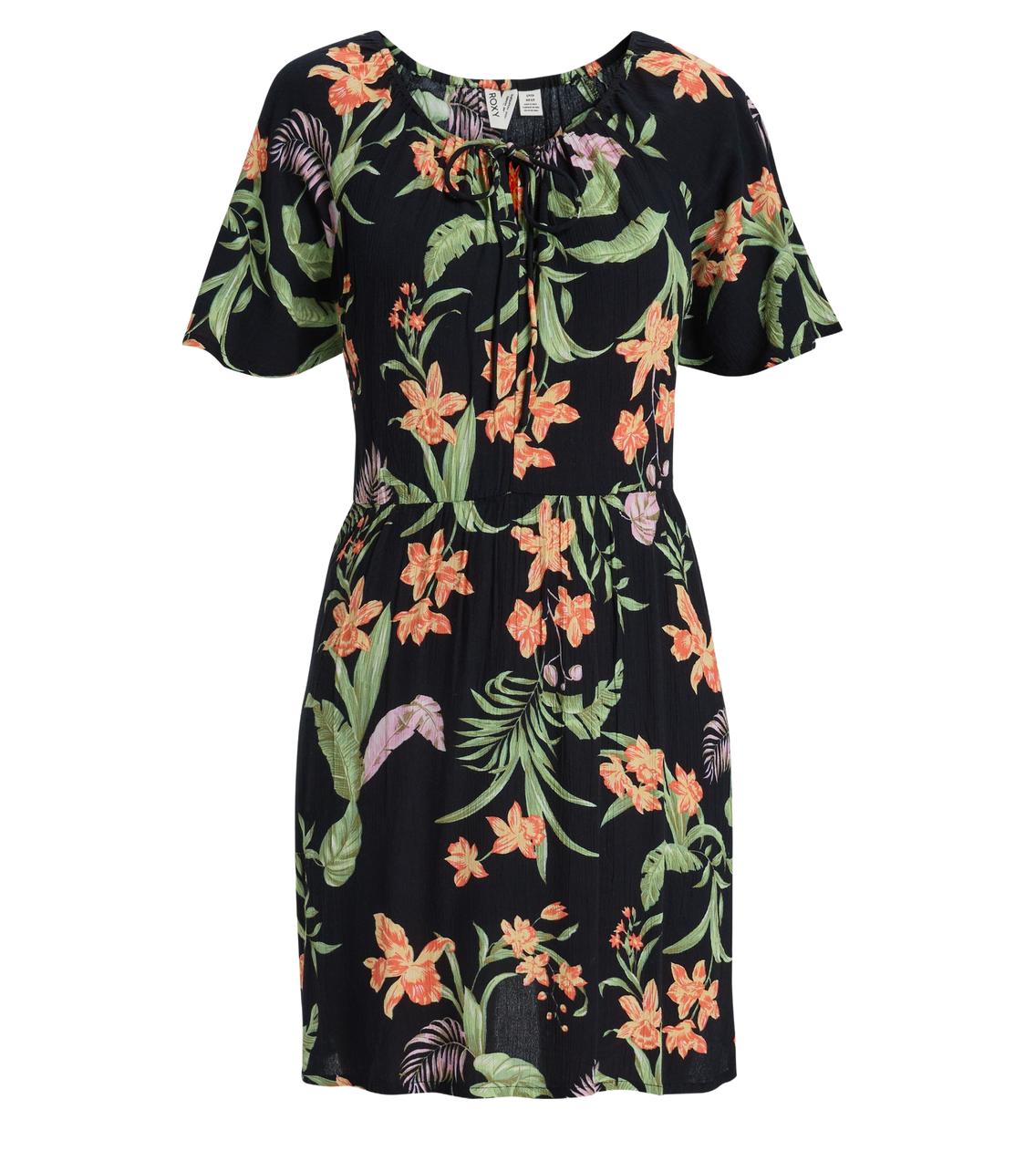 ROXY Tropical Tides Crinkle Mini Dress