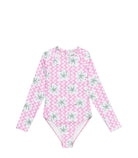 ROXY Party Waves Onesie Kids Girls Rashguard