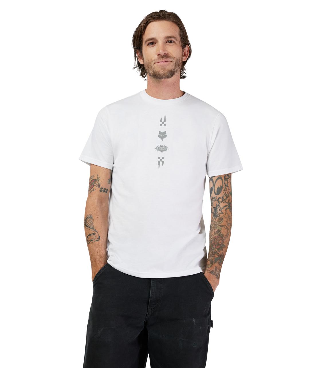 Checkered Ss Prem Tee Mens