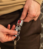 CHROME Mini Buckle Keychain Lock