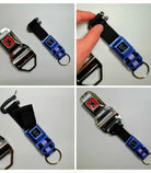CHROME Mini Buckle Keychain Lock