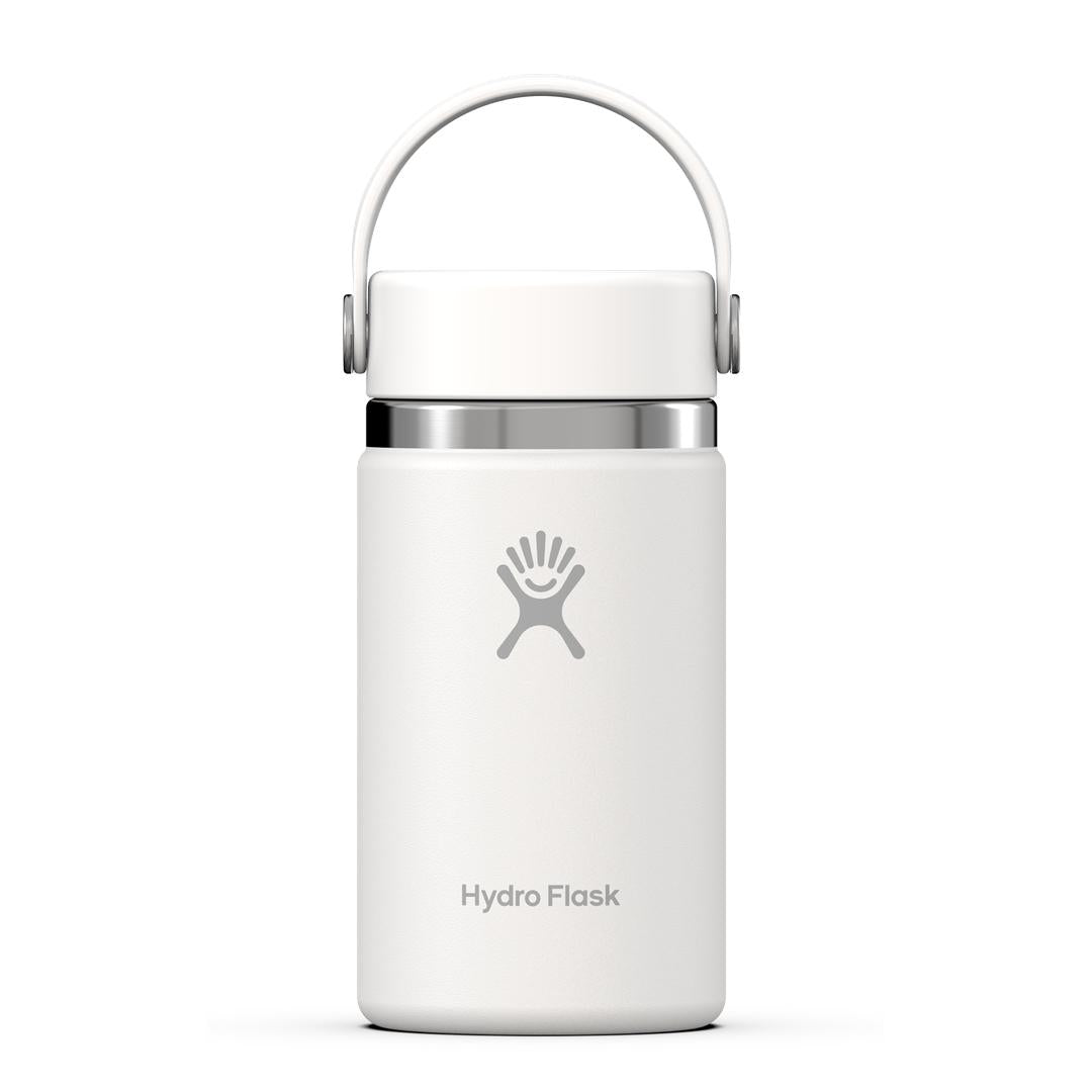 HYDRO FLASK HYDRO FLASK 12OZ WIDE FLEX CAP WHITE