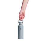 HYDRO FLASK HYDRO FLASK 18OZ STANDARD FLEX CAP SHALE GRAY