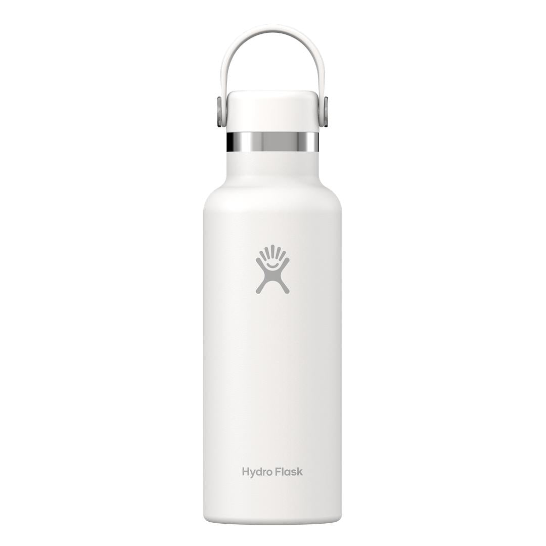 HYDRO FLASK HYDRO FLASK 18OZ STANDARD FLEX CAP WHITE