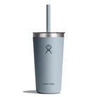 HYDRO FLASK HYDRO FLASK 20OZ TUMBLER CLEAR STRAW LID SHALE GRAY