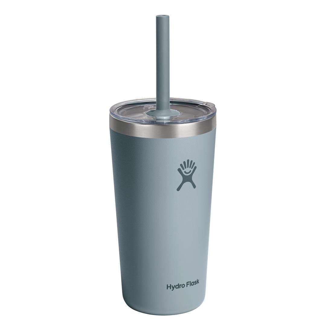 HYDRO FLASK HYDRO FLASK 20OZ TUMBLER CLEAR STRAW LID SHALE GRAY