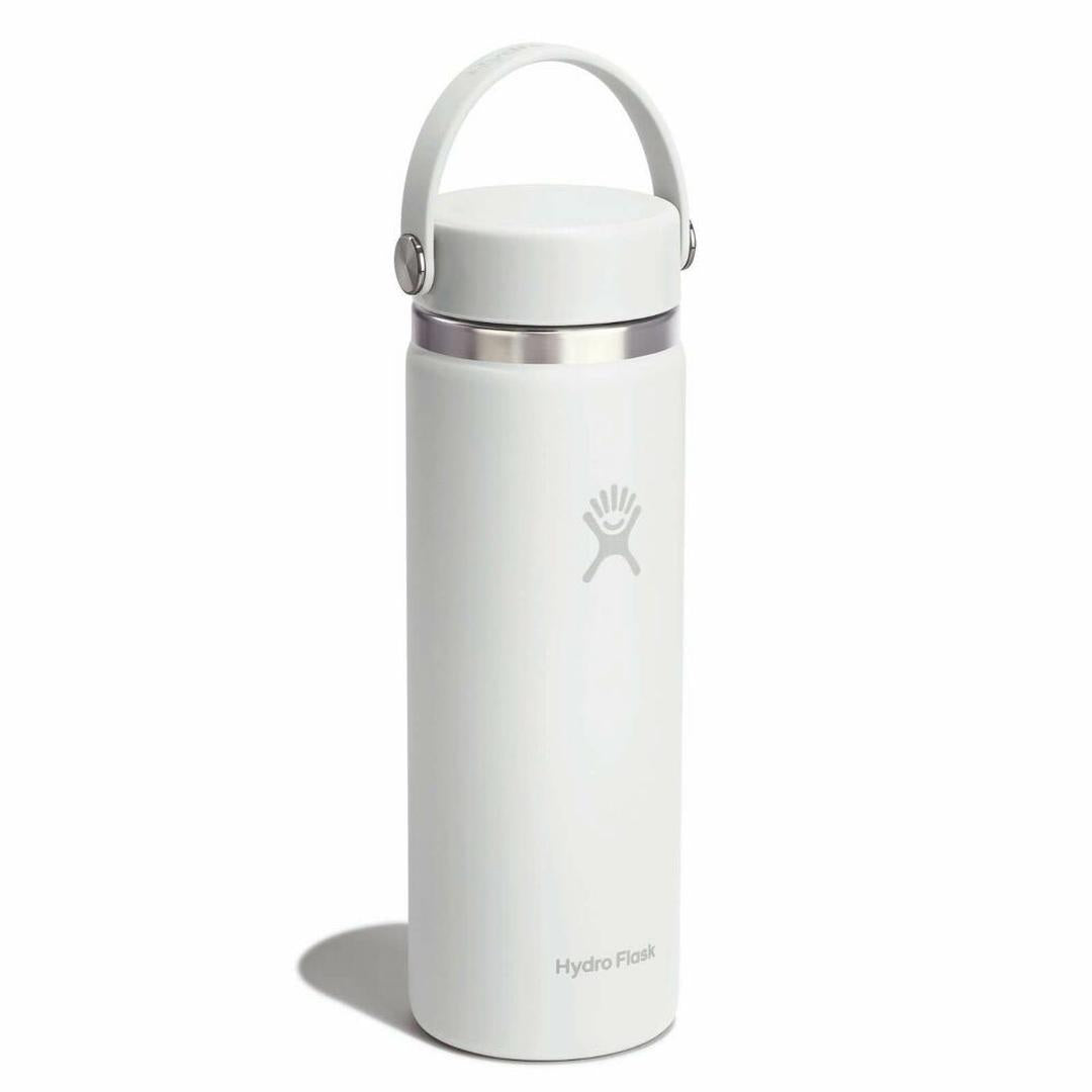 HYDRO FLASK HYDRO FLASK 20OZ WIDE FLEX CAP WHITE