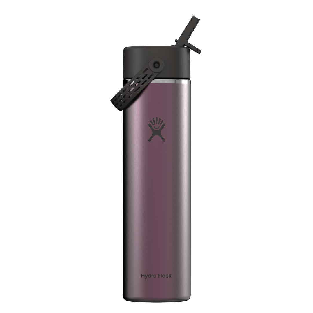 HYDRO FLASK HYDRO FLASK 24OZ LIGHT WIDE FLEX STRAW CAP GARNET RED