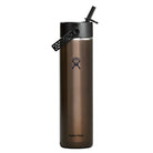 HYDRO FLASK HYDRO FLASK 24OZ LIGHT WIDE FLEX STRAW CAP OBSIDIAN