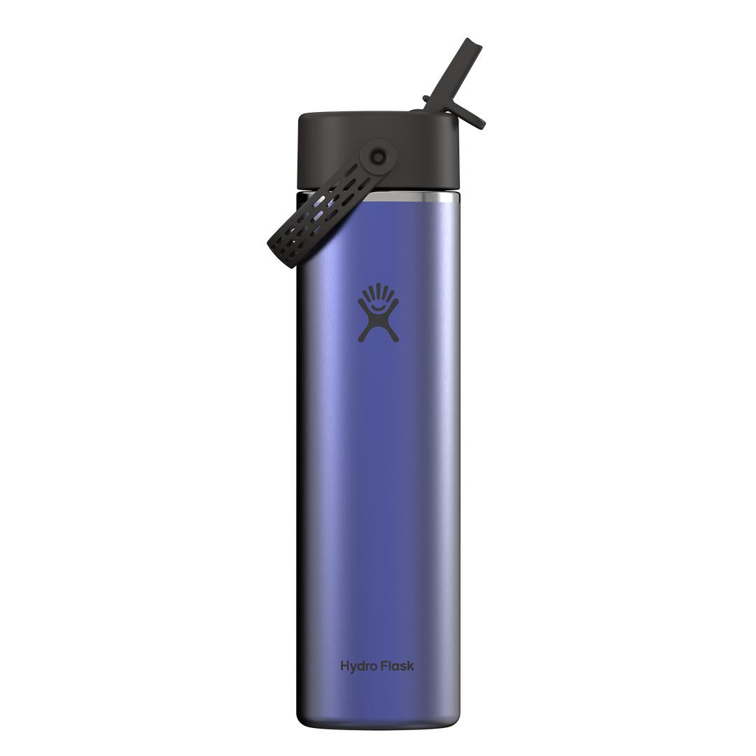 HYDRO FLASK HYDRO FLASK 24OZ LIGHT WIDE FLEX STRAW CAP SAPPHIRE BLUE