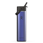 HYDRO FLASK HYDRO FLASK 24OZ LIGHT WIDE FLEX STRAW CAP SAPPHIRE BLUE