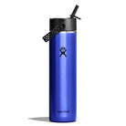 HYDRO FLASK HYDRO FLASK 24OZ LIGHT WIDE FLEX STRAW CAP SAPPHIRE BLUE