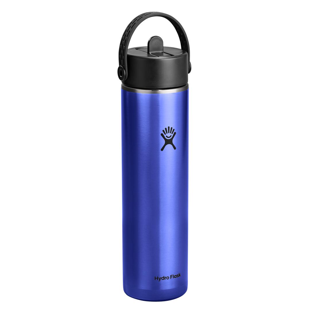 HYDRO FLASK HYDRO FLASK 24OZ LIGHT WIDE FLEX STRAW CAP SAPPHIRE BLUE