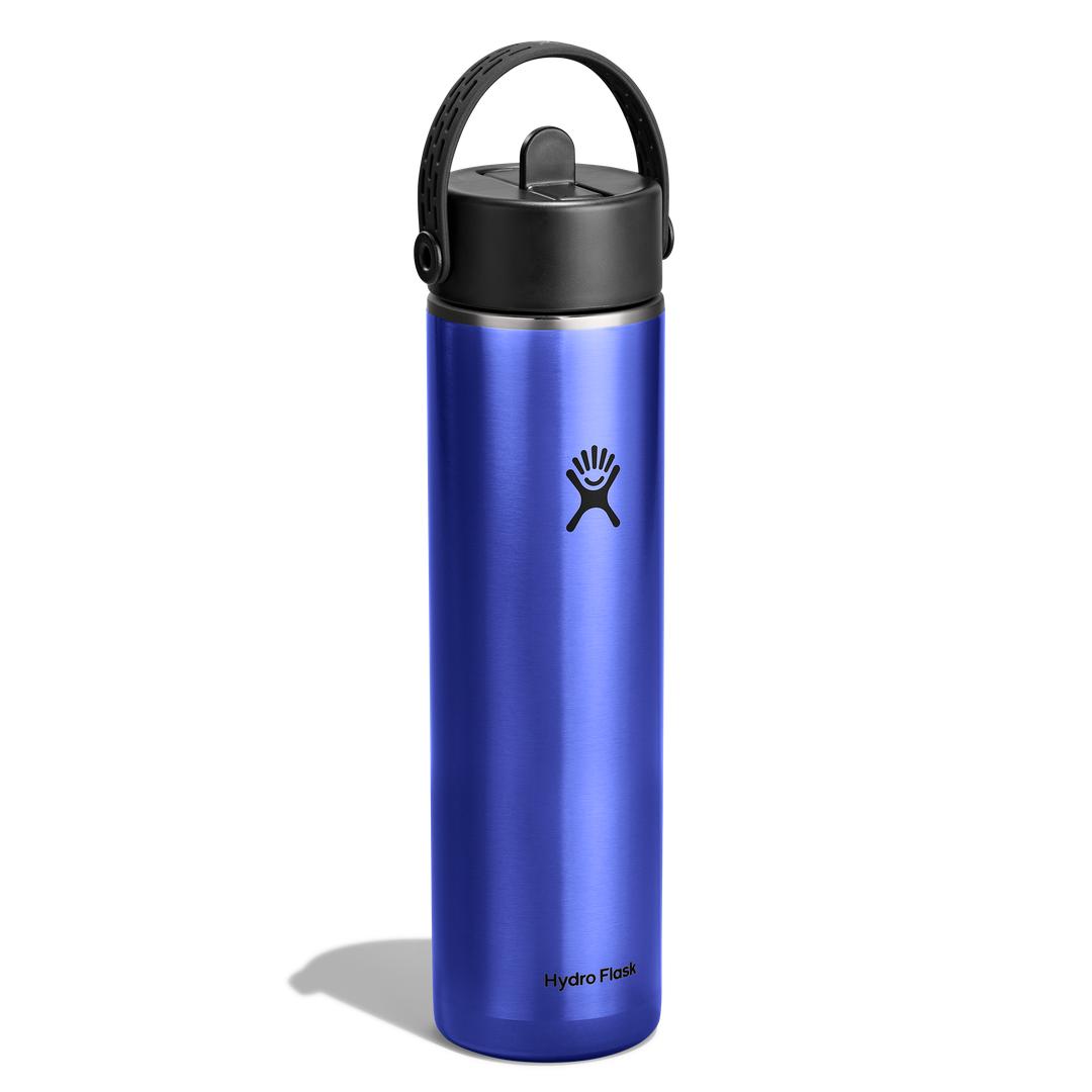 HYDRO FLASK HYDRO FLASK 24OZ LIGHT WIDE FLEX STRAW CAP SAPPHIRE BLUE