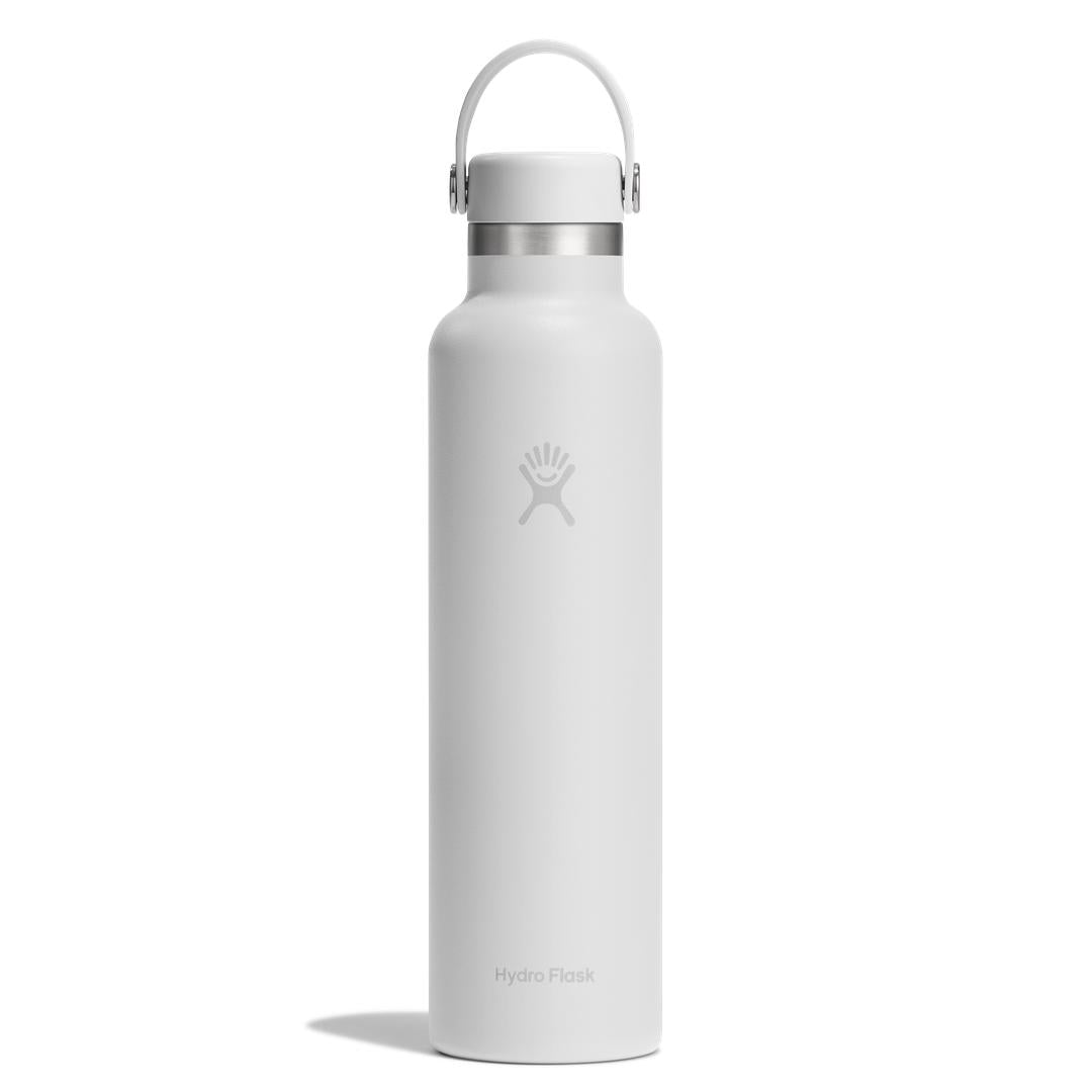 HYDRO FLASK HYDRO FLASK 24OZ STANDARD FLEX CAP WHITE