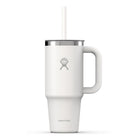 HYDRO FLASK HYDRO FLASK 24OZ TRAVEL TUMBLER CLEAR LID WHITE