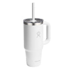 HYDRO FLASK HYDRO FLASK 24OZ TRAVEL TUMBLER CLEAR LID WHITE