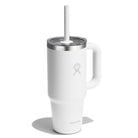 HYDRO FLASK HYDRO FLASK 24OZ TRAVEL TUMBLER CLEAR LID WHITE