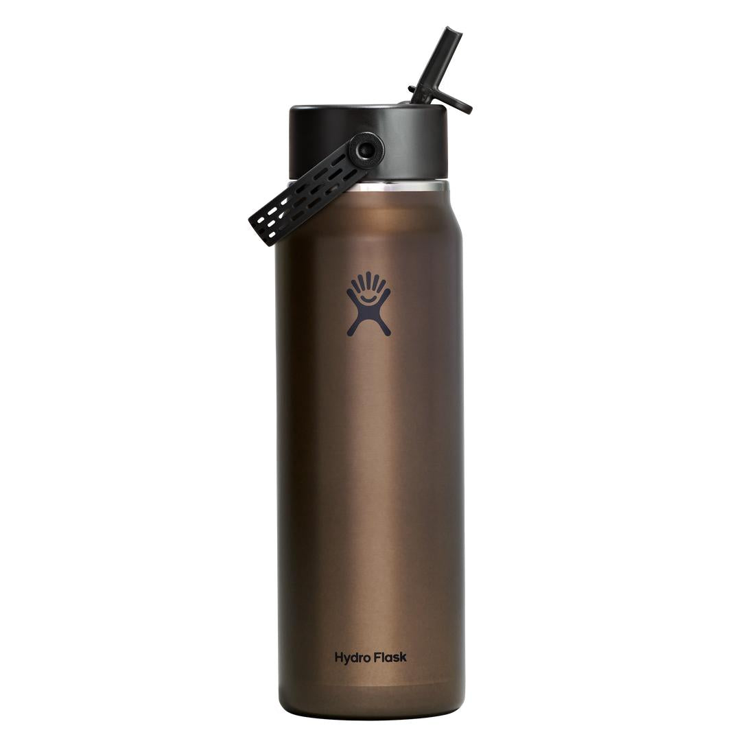 HYDRO FLASK HYDRO FLASK 32OZ LIGHT WIDE FLEX STRAW CAP OBSIDIAN