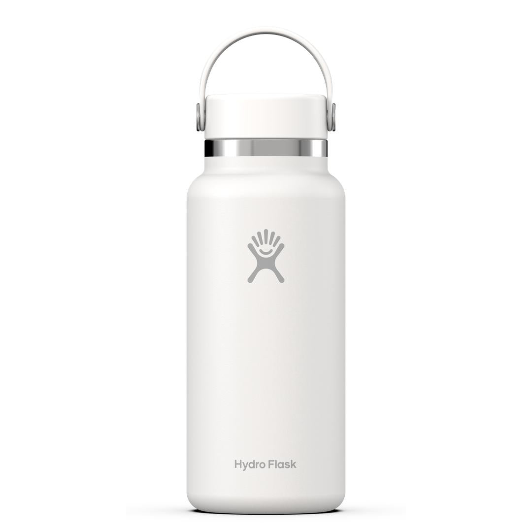HYDRO FLASK HYDRO FLASK 32OZ WIDE FLEX CAP WHITE