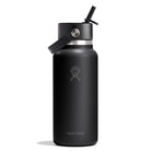 HYDRO FLASK HYDRO FLASK 32OZ WIDE FLEX STRAW CAP BLACK