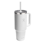 HYDRO FLASK HYDRO FLASK 40OZ TRAVEL TUMBLER CLEAR LID WHITE