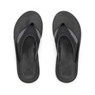 REEF Fanning + Mens Black/Gum