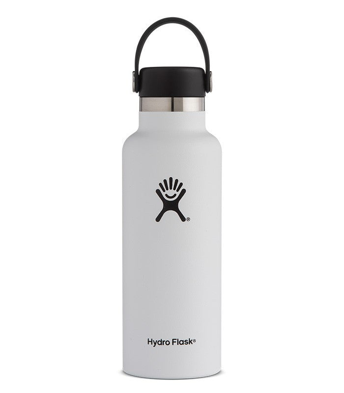 HYDRO FLASK 18 Oz Standard Mouth White