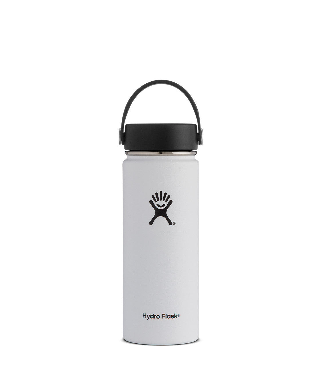 HYDRO FLASK 16 Oz Wide Mouth White