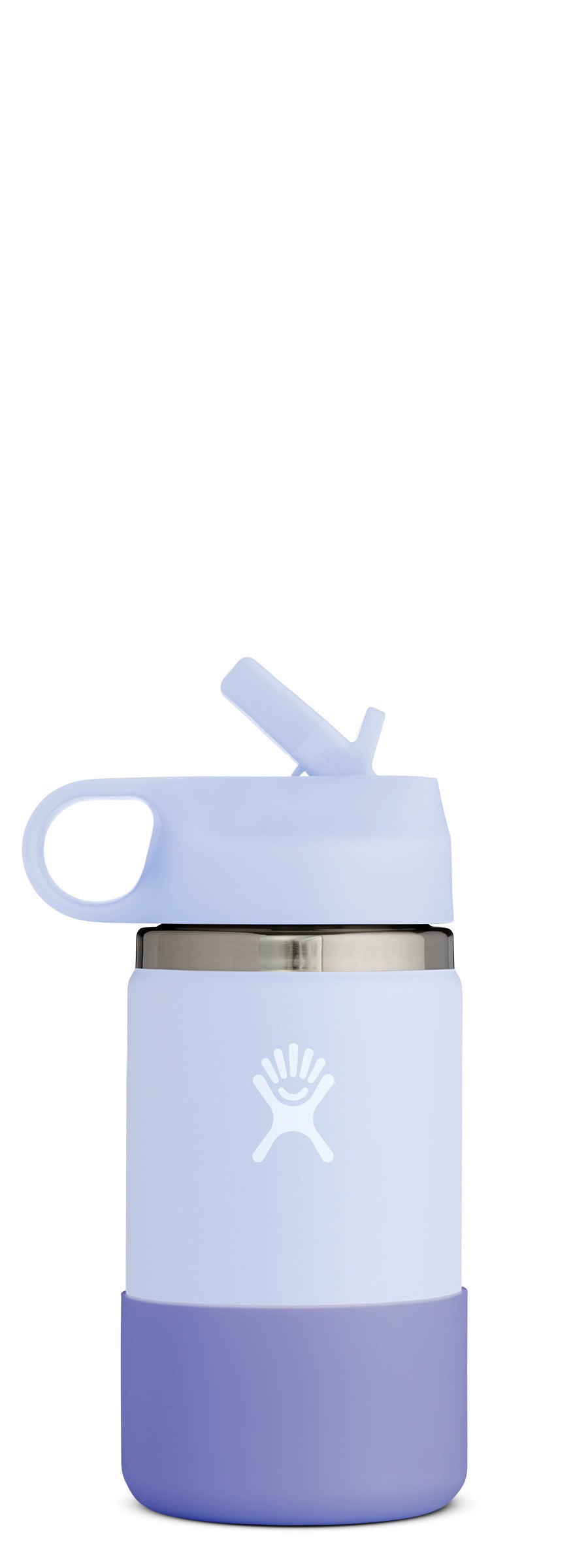 HYDRO FLASK 12 Oz Kids Wide Mouth Straw Lid White
