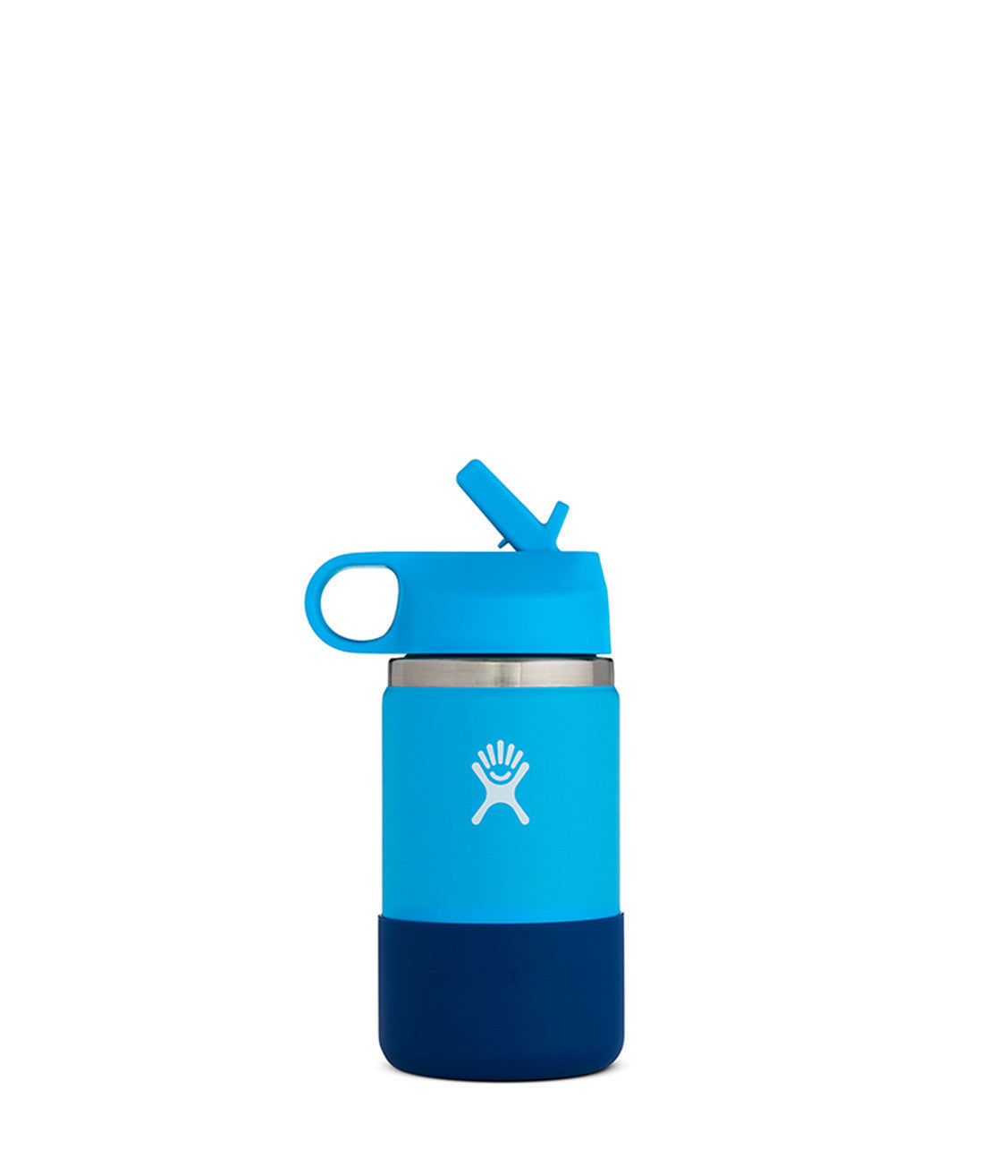 HYDRO FLASK 12 Oz Kids Wide Mouth Straw Lid Blue