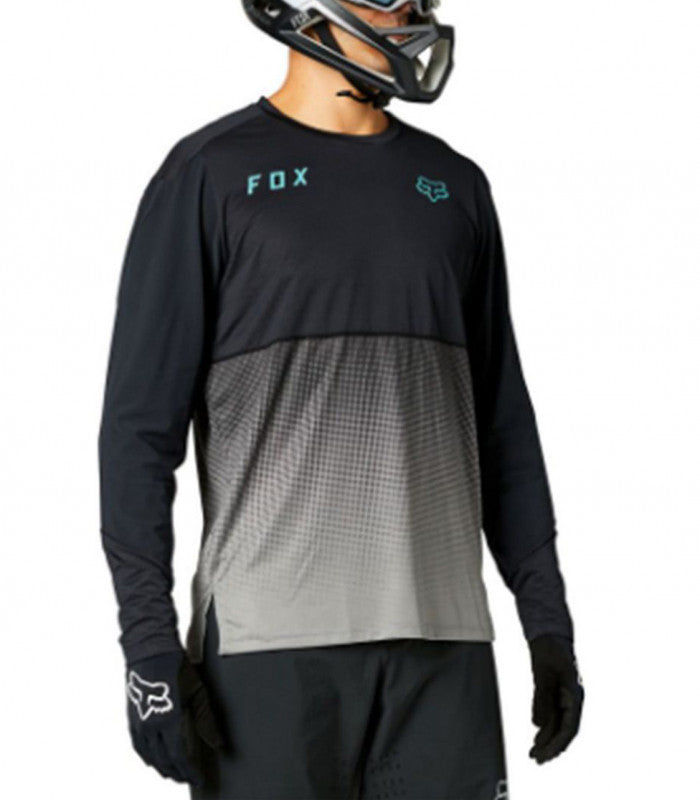 FOX RACING Flexair Ls Jersey Black