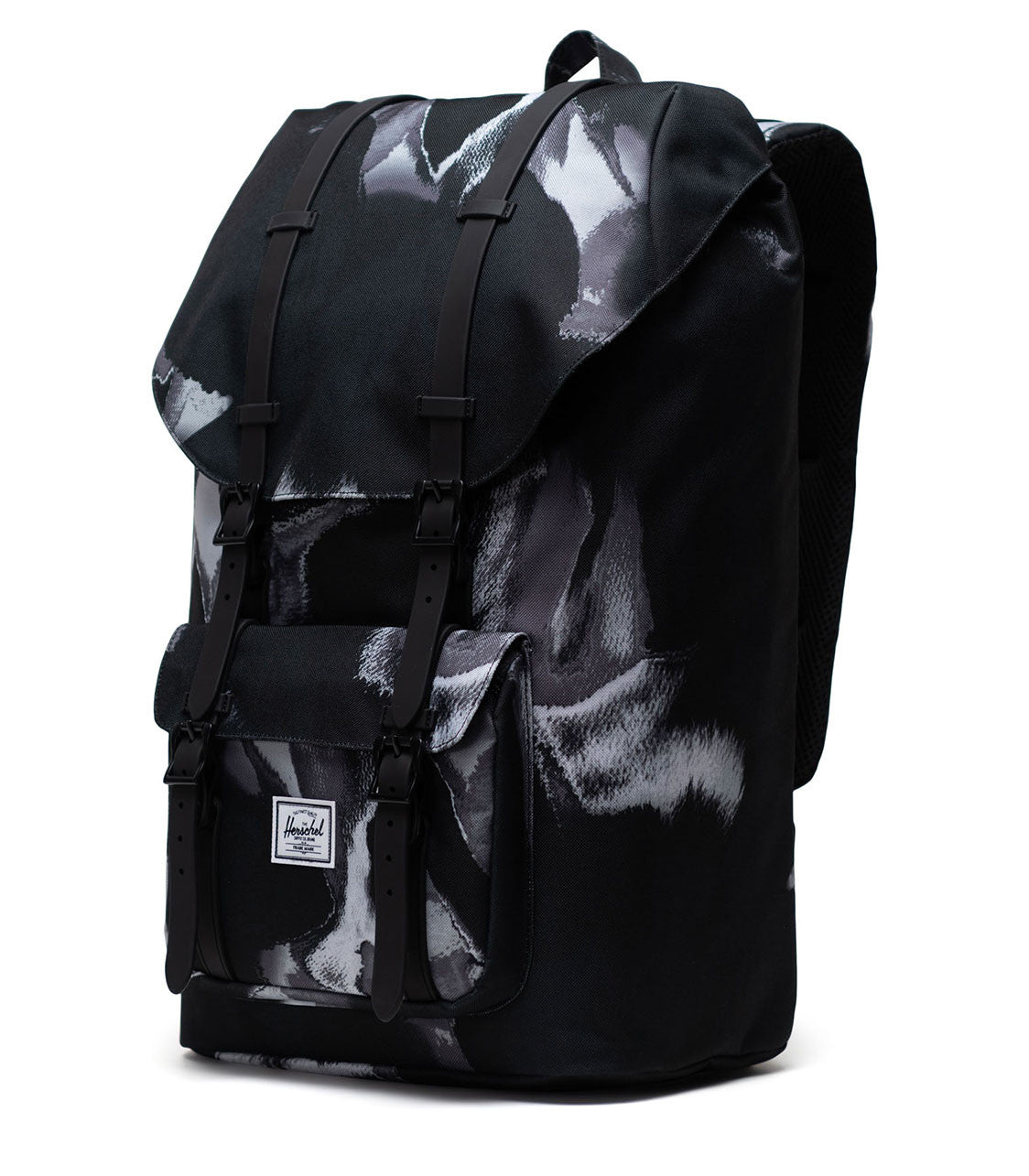Herschel Little America Dye Wash Black Backpack Grind PH