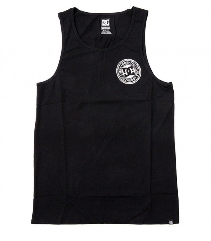 DC Dc Circle Tank Fb Tank Mens Black