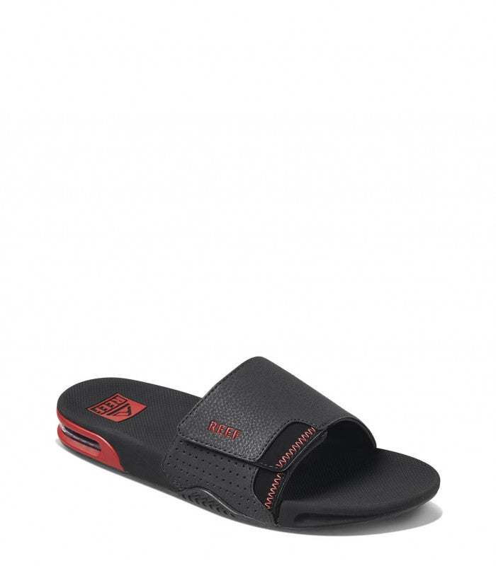 REEF Fanning Slide Mens Black